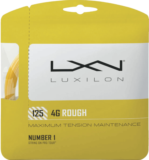 Теннисная струна Luxilon 4G Rough - 1.25 Set (длина 12 м), арт. WRZ997114