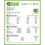 California Gold Nutrition, Bone Food с пептидами коллагена, гиалуроновой кислотой, витаминами и минералами, без ароматизаторов, 411 г (14,5 унции)