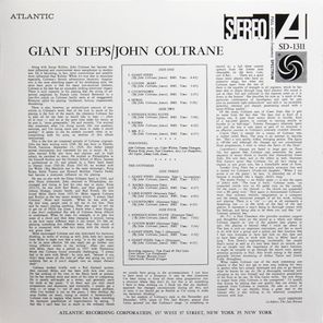 John Coltrane / Giant Steps (60th Anniversary Edition)(2LP)