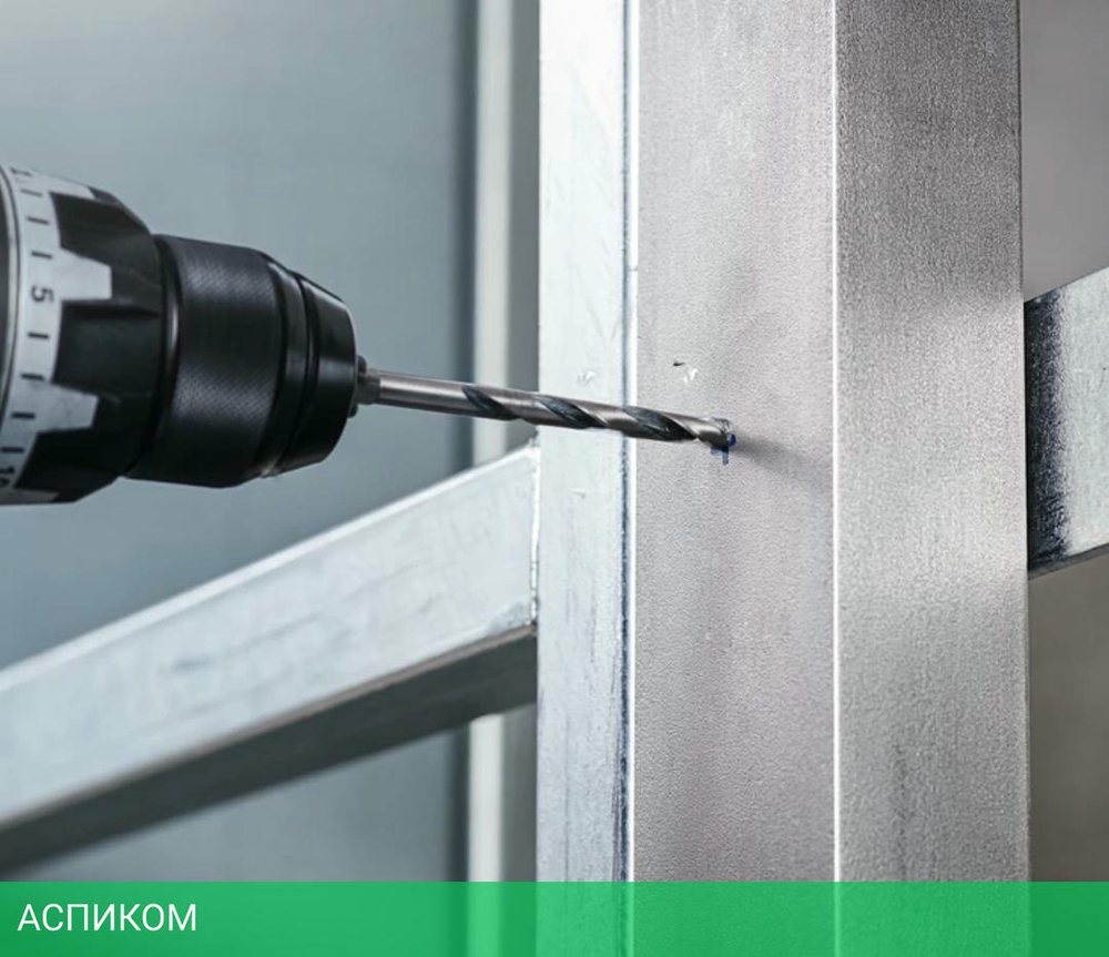 Сверло Bosch по металлу HSS PointTeQ HEX 5,0 мм 10 шт (2.608.577.545)