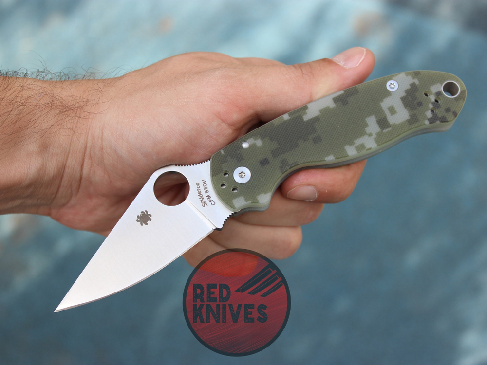 Нож Spyderco Para 3 G10 КМБ С223GPCMO
