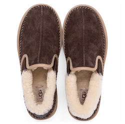 UGG Mens Stitch Slip On Chocolate