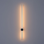 8310/14WL LEDIO LN26 436 серебро, металл/силикон Настенный светильник с диммером LED 14W 3000/4000/7000K 220V BRAM