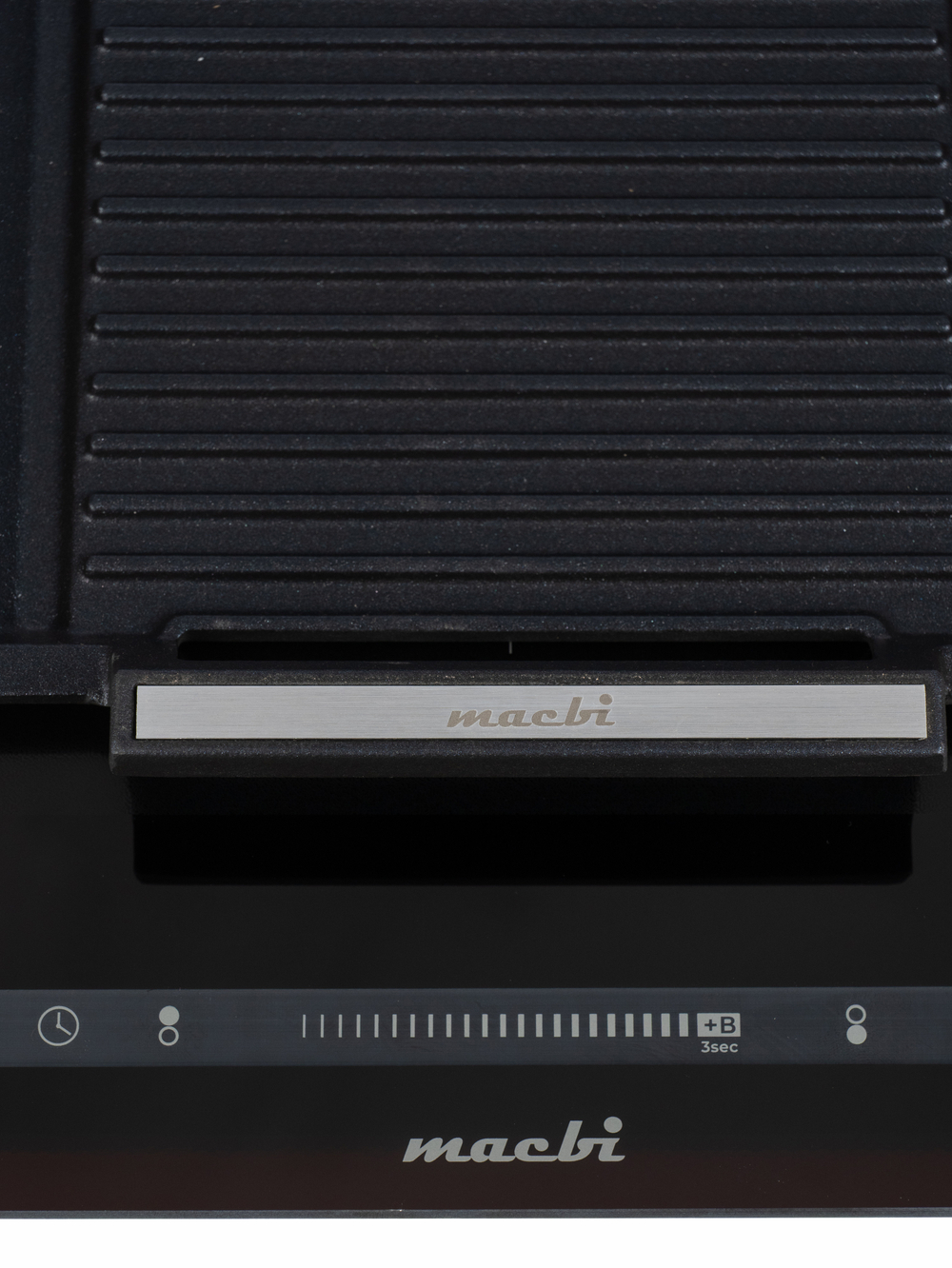 Индукционная варочная панель MACBI GK-ID 303619 EB-P: шнур с вилкой, 2 конфорки 3600Вт, непрерывный нагрев, черный/матовый