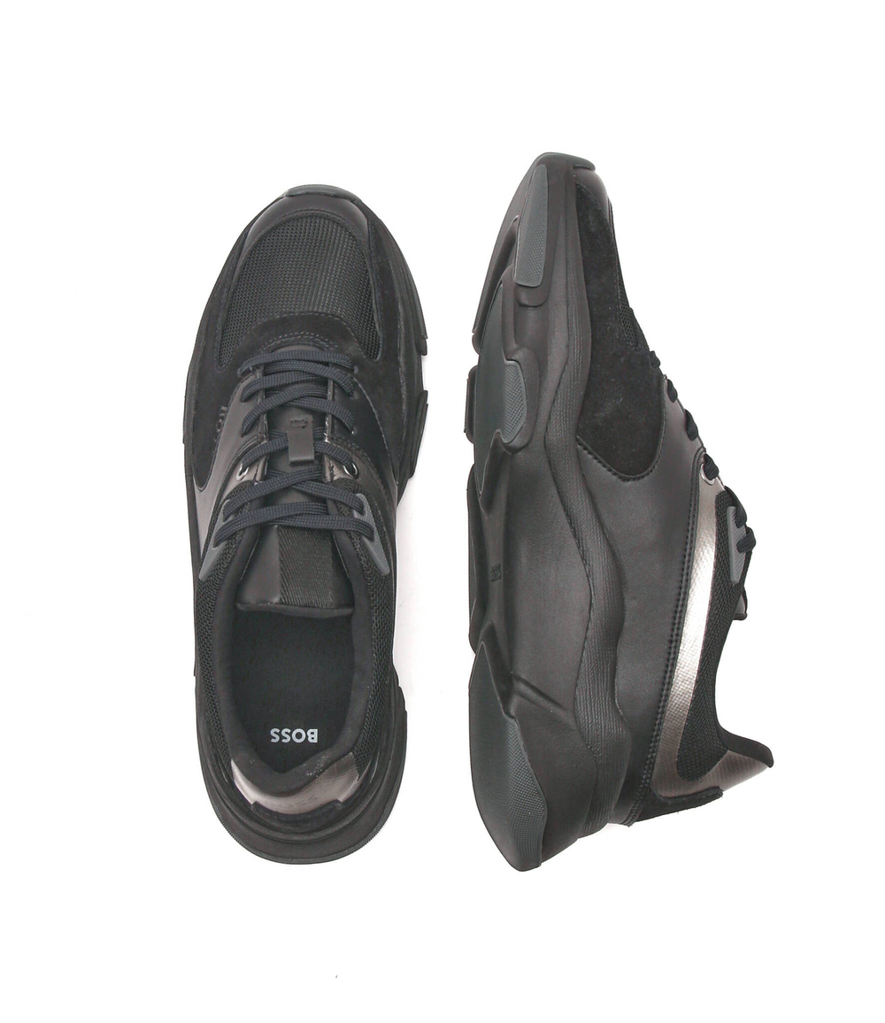 кроссовки asher_runn_mx BOSS BLACK - черный(50475450)