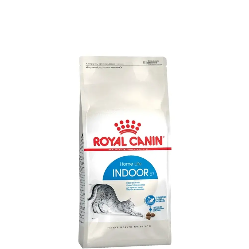 Корм сухой для взрослых домашних кошек, 560г Indoor ROYAL CANIN