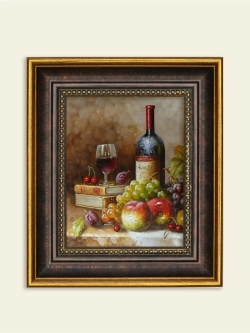 Картина настенная интерьерная в багетной раме 18*21 см