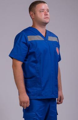 Топ летний Скорая помощь MedicLine (V-обр.)