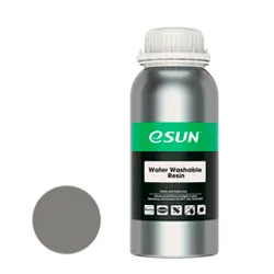 Фотография — Фотополимер ESUN Water Washable серый (0,5 кг)