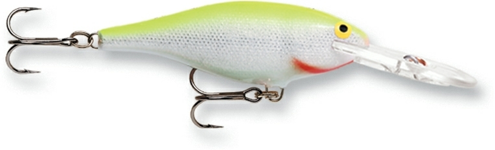 Воблер RAPALA Shad Rap 07 /SFC /плавающий/ 1,5-3,3м, 7см, 8гр