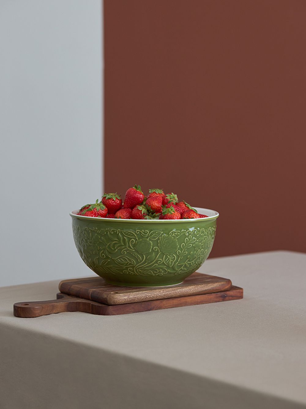 Миска English gardens, 3 л, травянисто-зеленая