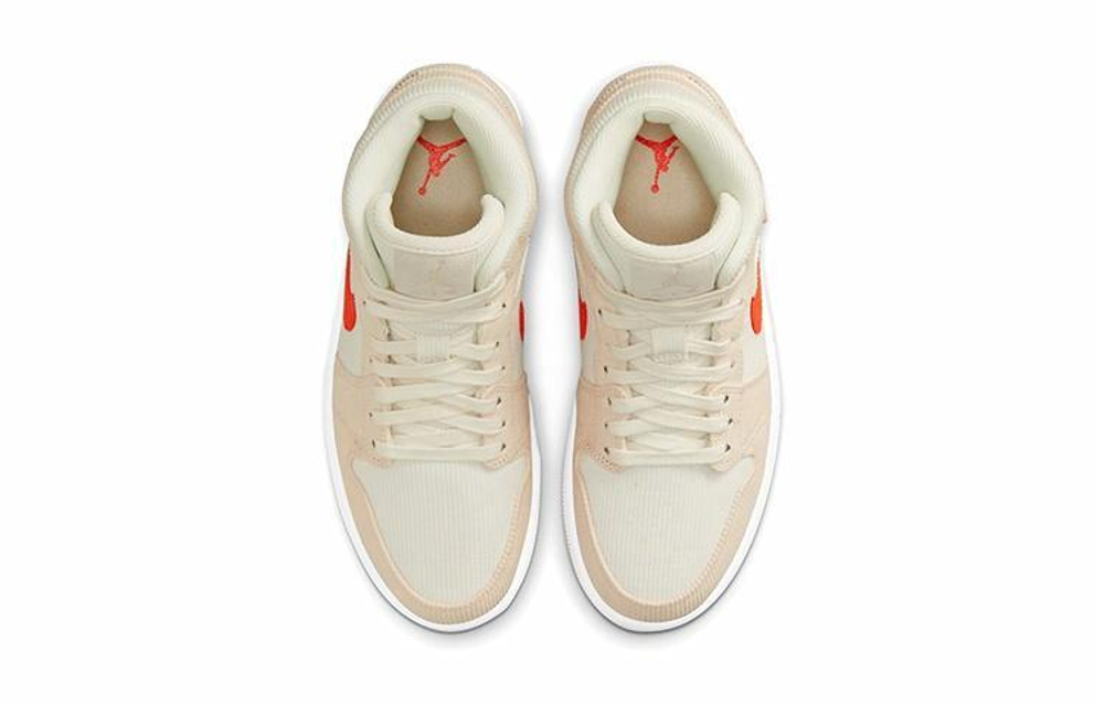 Кроссовки Jordan Air Jordan 1 Mid Se "Corduroy" (Женская размерная сетка)