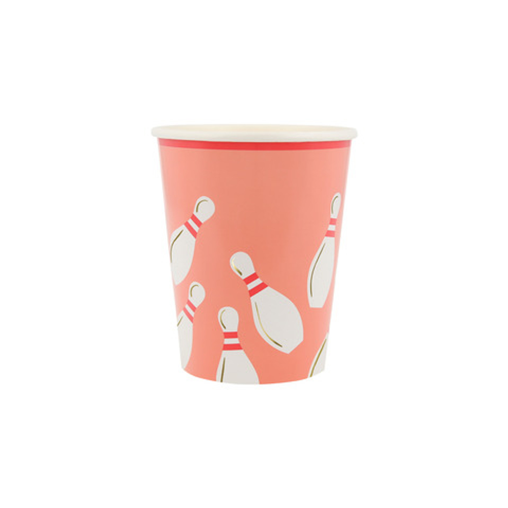 Стаканы "Боулинг" 8 шт.