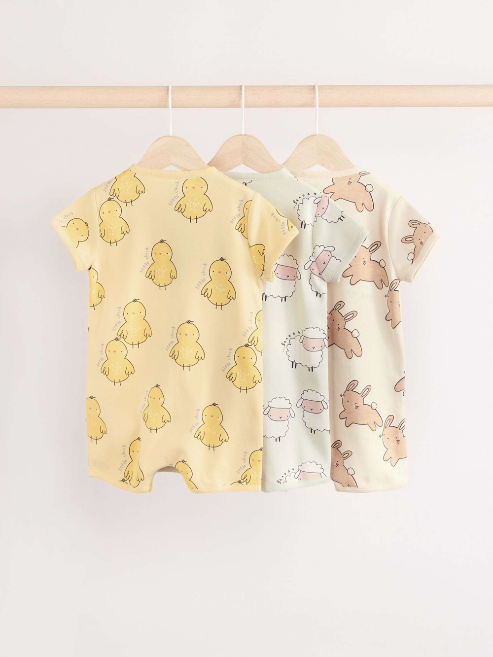 Песочник для малышей Next E63-879, 3 шт., Светло-желтый, Мятный