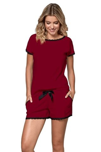 Пижамный комплект Margot (Размер: S) (Цвет: красный)