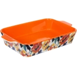 Форма керамическая для запекания «Пионы» 1,8л 30,5*18*5,5см