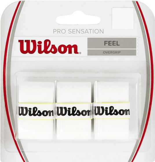Овергрипы Wilson Pro Overgrip Sensation (3 шт.), арт. WRZ4010WH