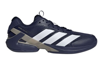 Мужские кроссовки теннисные Adidas Adizero Ubersonic 5 M - dark blue/white