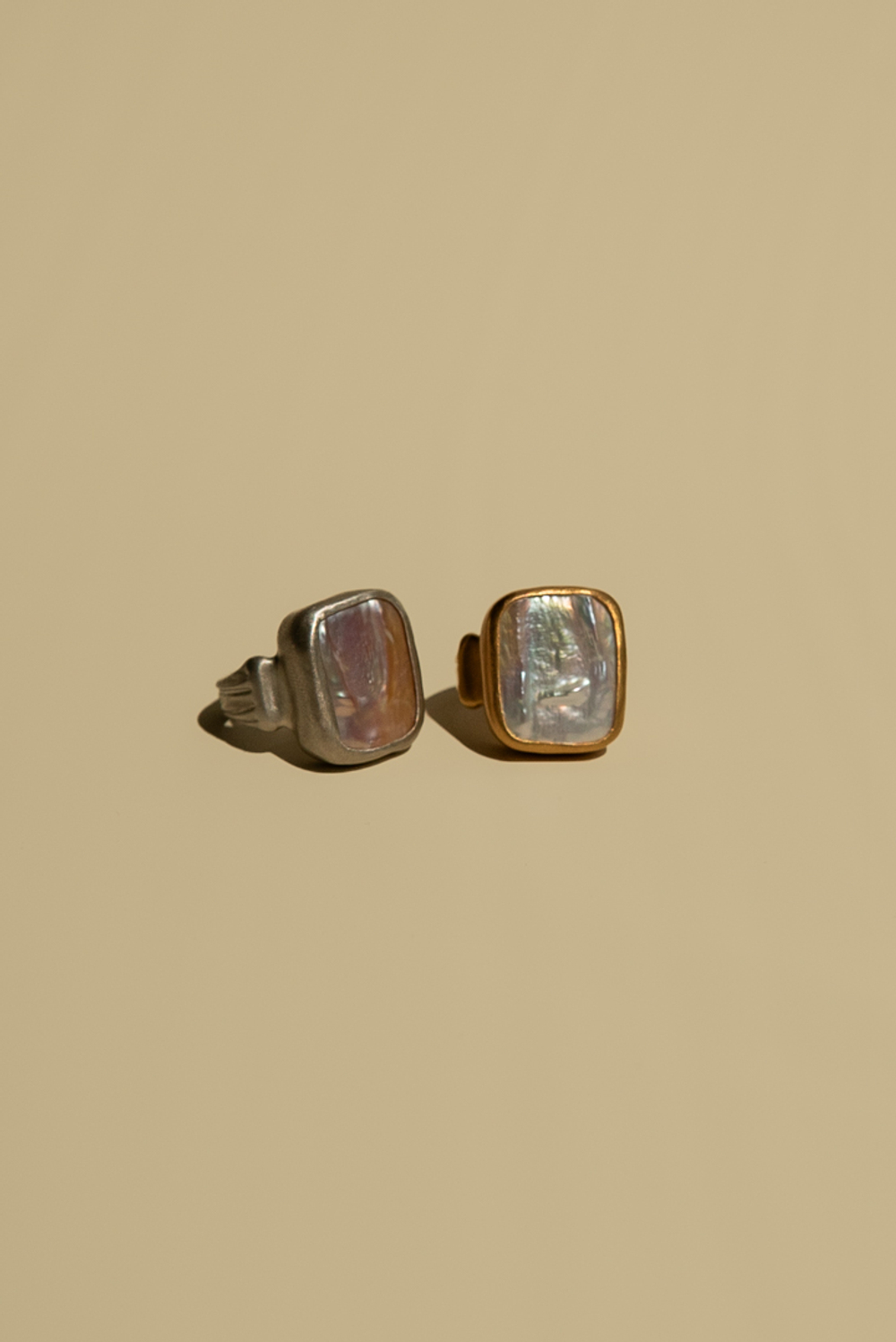 Кольцо с барочной жемчужиной и муассанитом / LM Jewellery tales