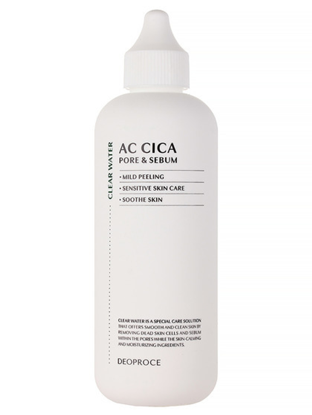 DEOPROCE Вода для лица очищающая/AC CICA PORE & SEBUM CLEAR WATER, 150мл