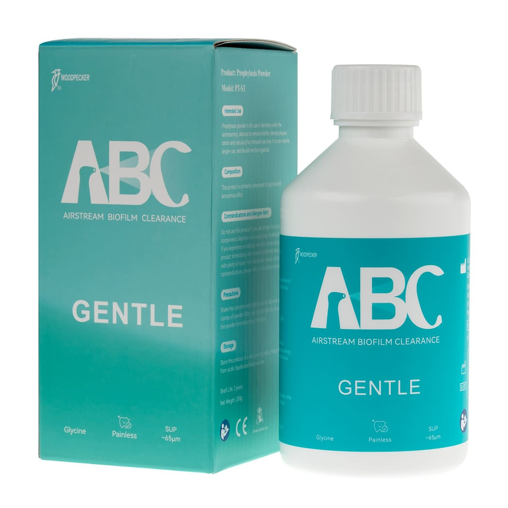 Порошок профилактический "GENTLE" 65 мкм на основе глицина, DTE