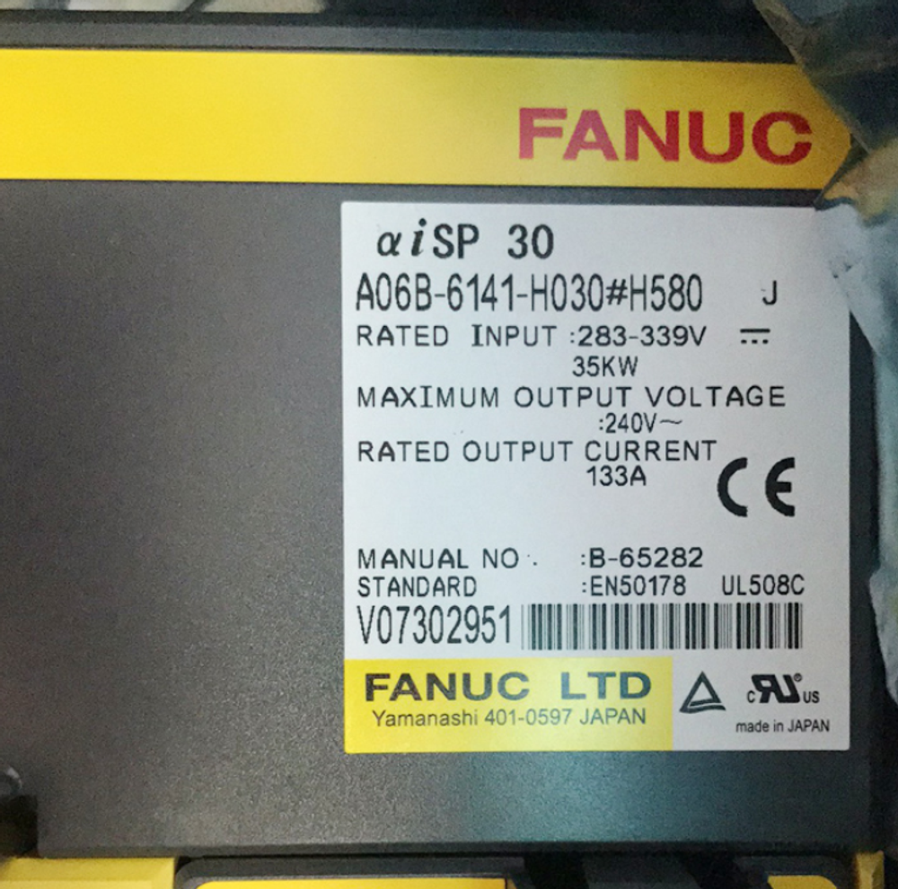 Промышленный привод A06B-6141-H030#H580