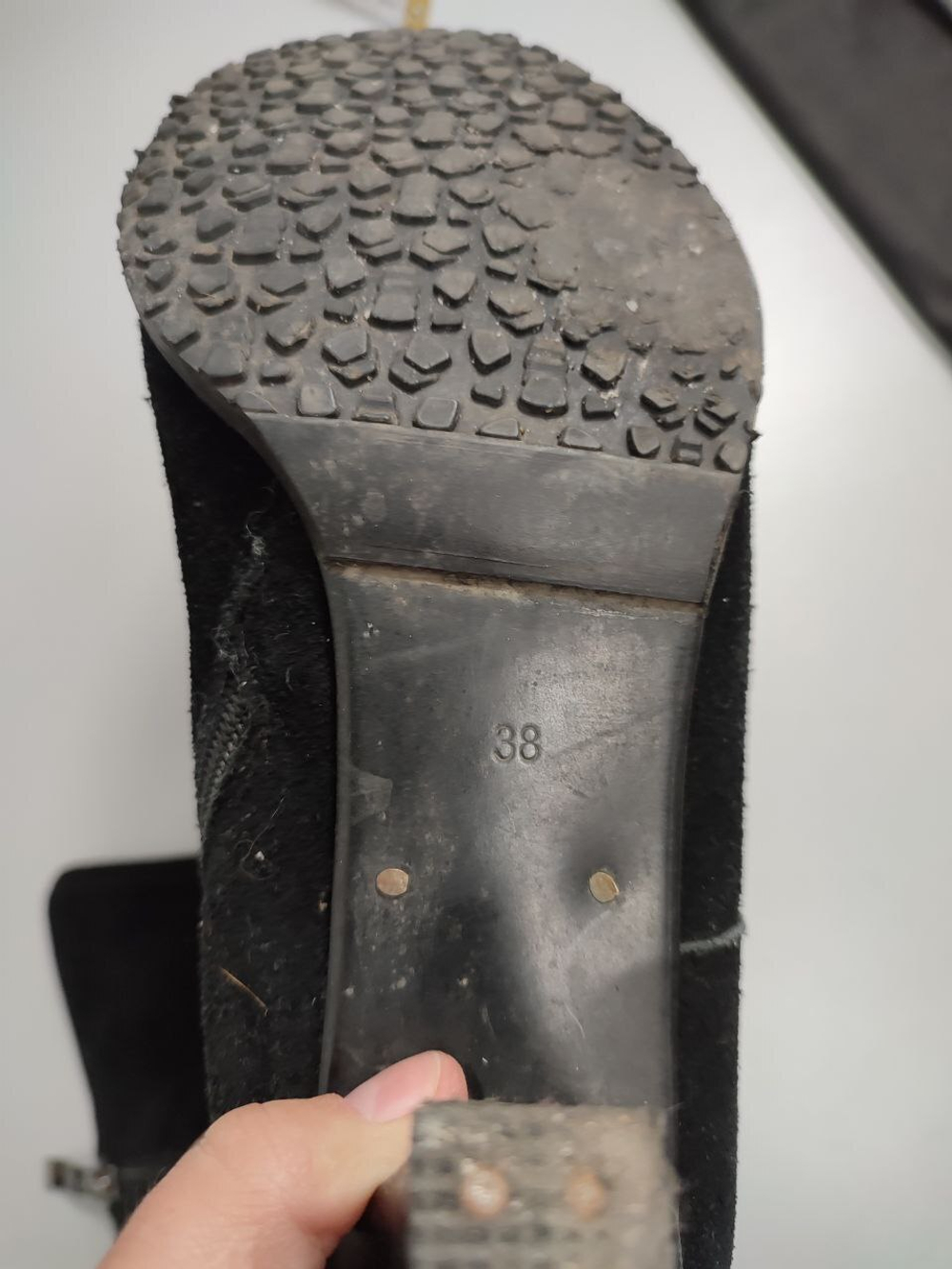 Сапоги кожаные 38 размер