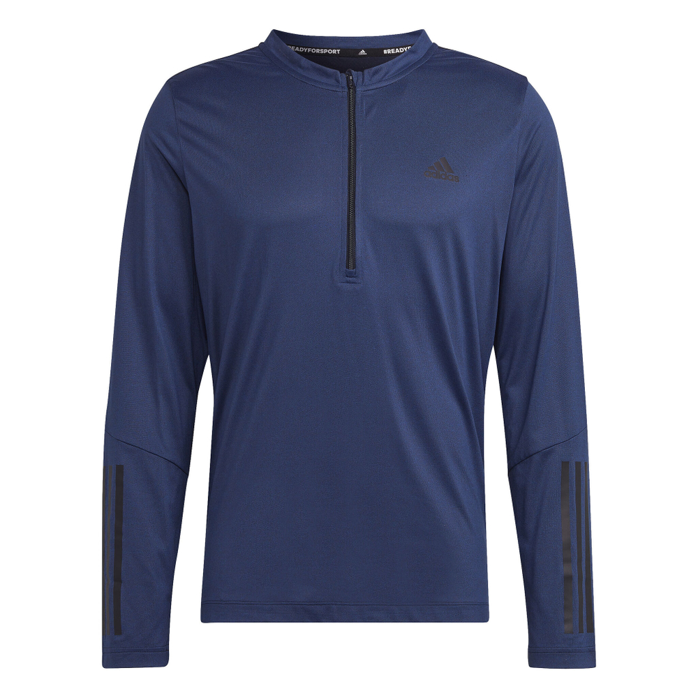 Мужское теннисное поло adidas Long Sleeve Men - Dark Blue