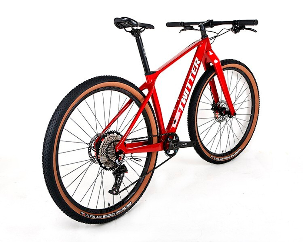 Велосипед Twitter 2023 MTB мод. M6 (carbon fork) 29 M6100-12S Carbon