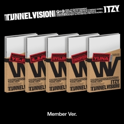 Альбом ITZY - TUNNEL VISION (Member Ver.)