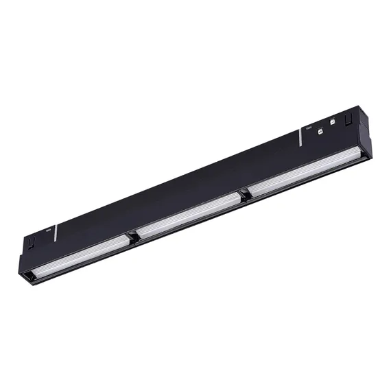 ST804.436.18 Магнитный трековый светильник Черный LED 1*18W 3000K 1 000Lm Ra>90 120° IP20 L330xW22xH СКАЙЛАЙН 48V