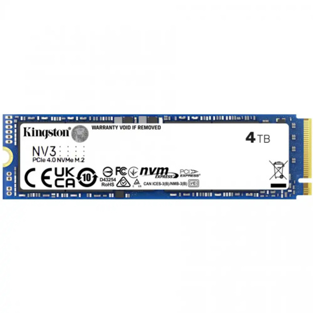 Накопитель SSD M.2 2280 Kingston SNV3S/4000G 4000 ГБ