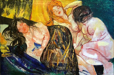 Паулюкс Янис (1906-1984) - эротическое искусство русского художника