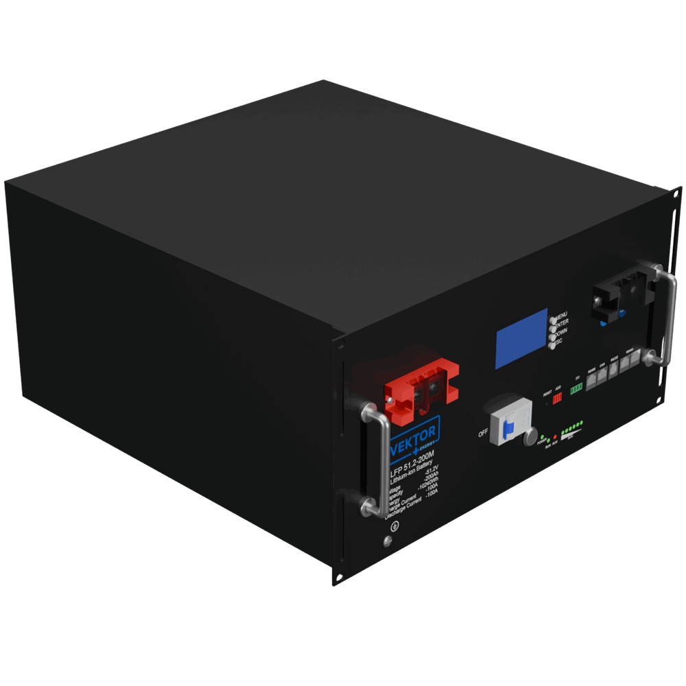 Накопитель энергии VEKTOR LFP-51.2-200M (LiFePO4 51.2 В, 200 Ач, 10,24 кВт*ч)