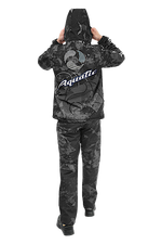 Костюм Aquatic К-23 цвет Camo Black фирменная печать Soft-Shell 10/10 -