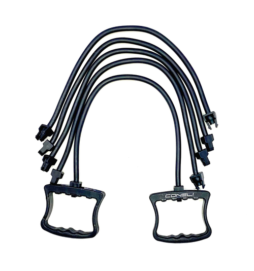 Эспандер плечевой Coneli 65 кг черный