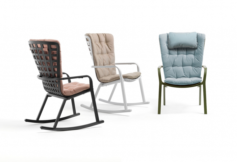 Комплект полозьев для кресла-качалки Nardi Kit Folio Rocking, белый