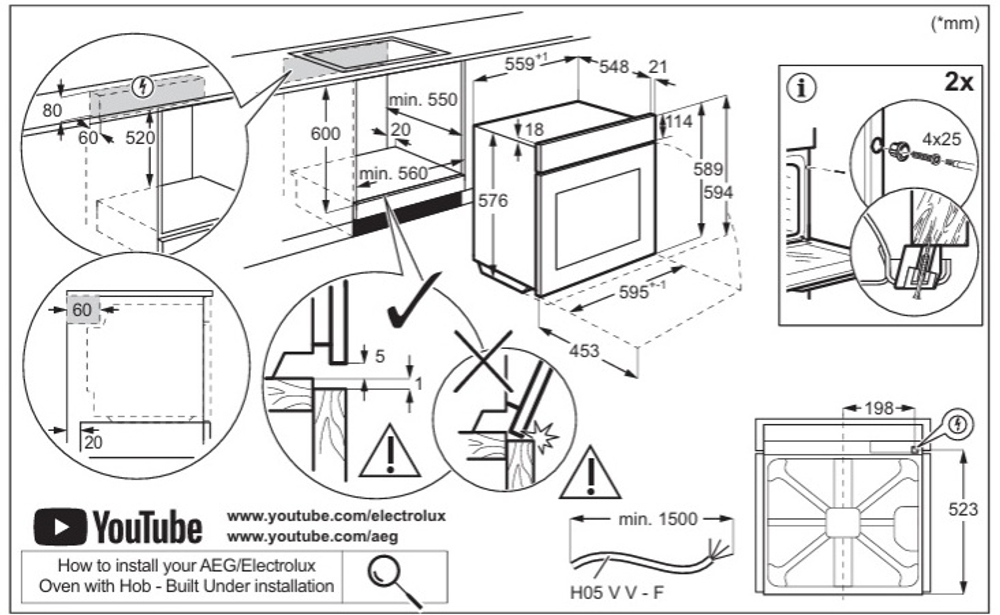 Электрический духовой шкаф Electrolux EOC8P39WZ