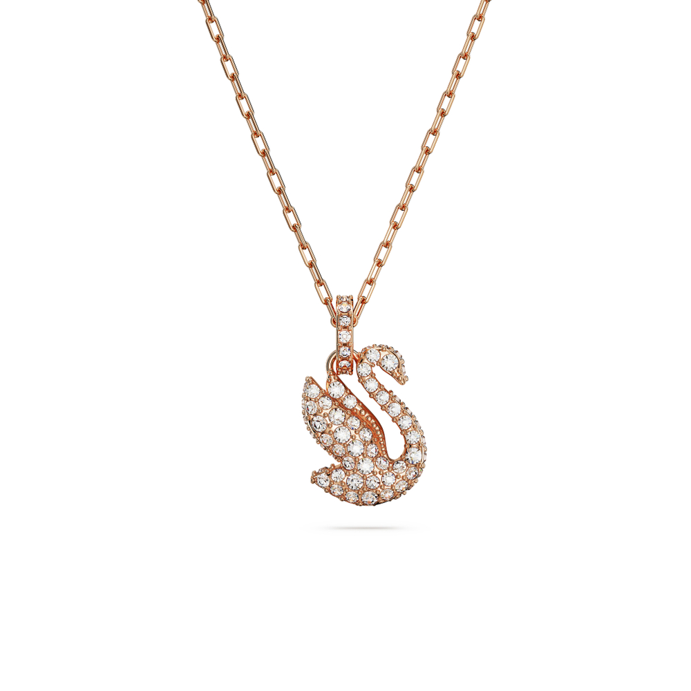 ICONIC SWAN:PEND XXS PENDANT WHI/ROS