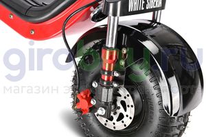 Электроскутер WHITE SIBERIA MINI R 1200w 2.0 - Черный фото 21 фото №23