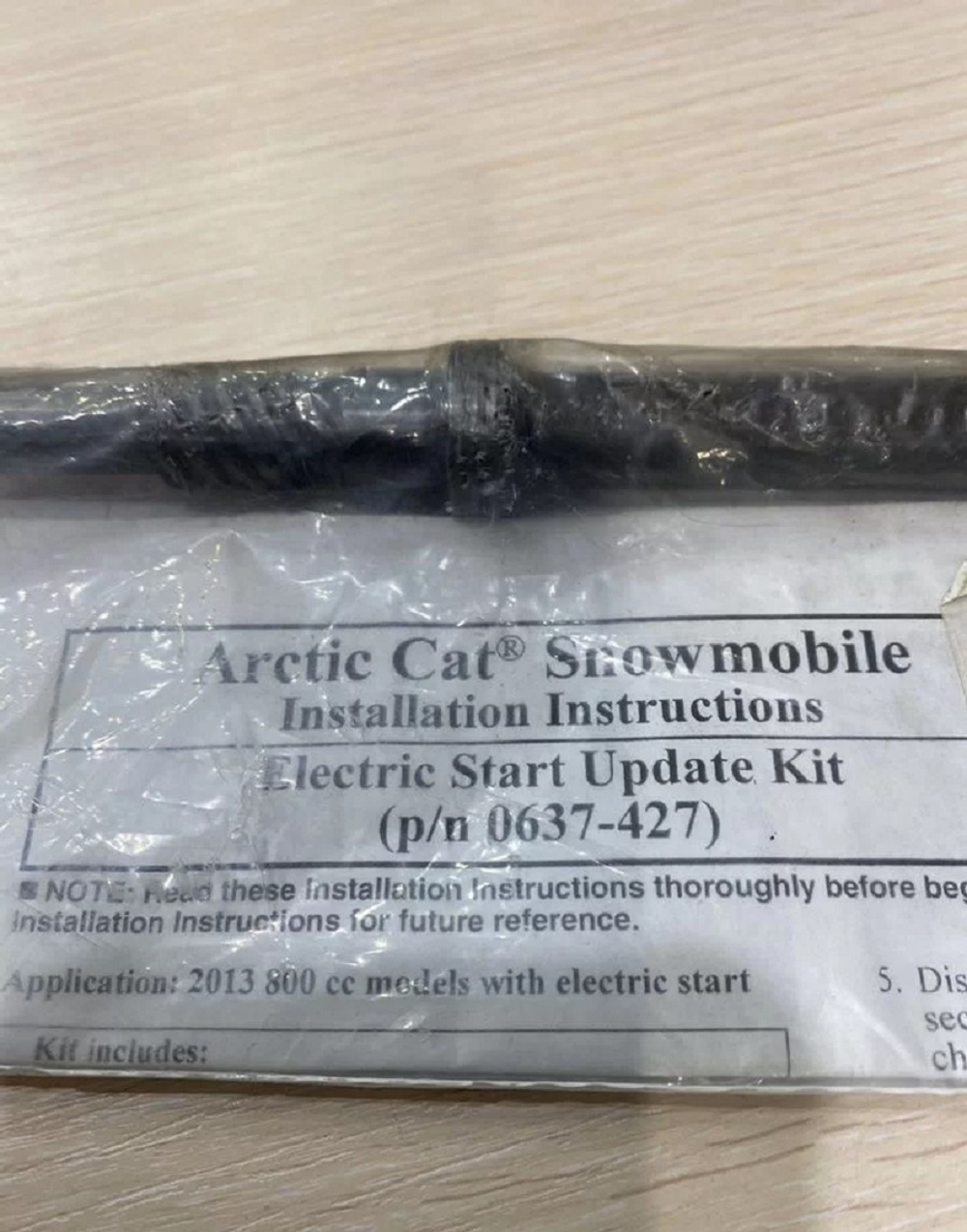 Вал стартера Arctic Cat 0637-427