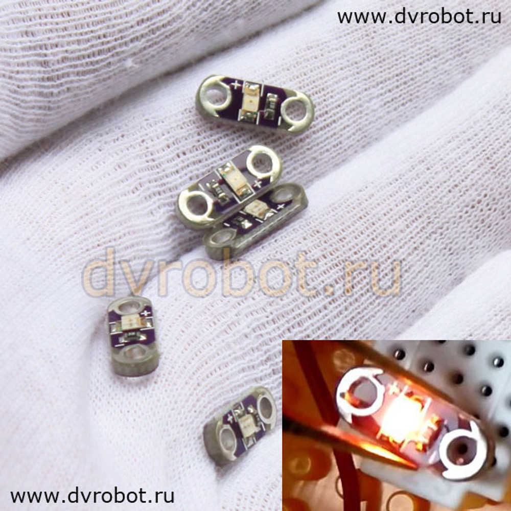 Оранжевый - LilyPad LED