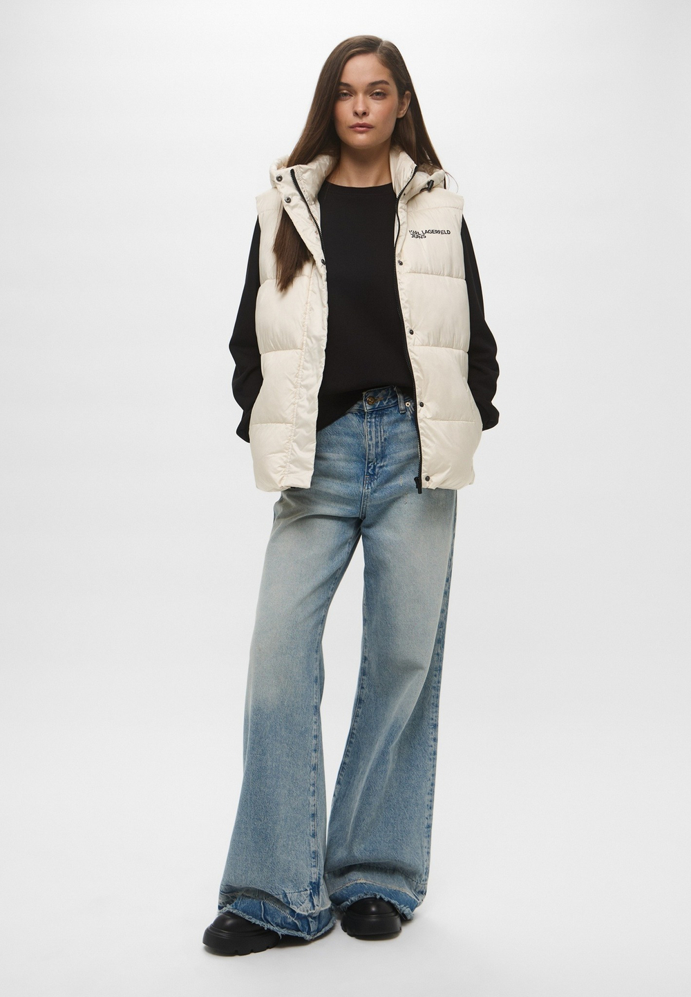 Жилет утепленный женский KARL LAGERFELD JEANS