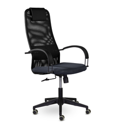 Кресло СН-601 Соло пластик SoloBL Ср S-0401/TW-01/Е11-к (черный)