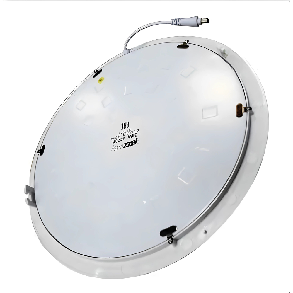 Светильник светодиодный ДВО PPL-RPW 24Вт 4000К круглый белый