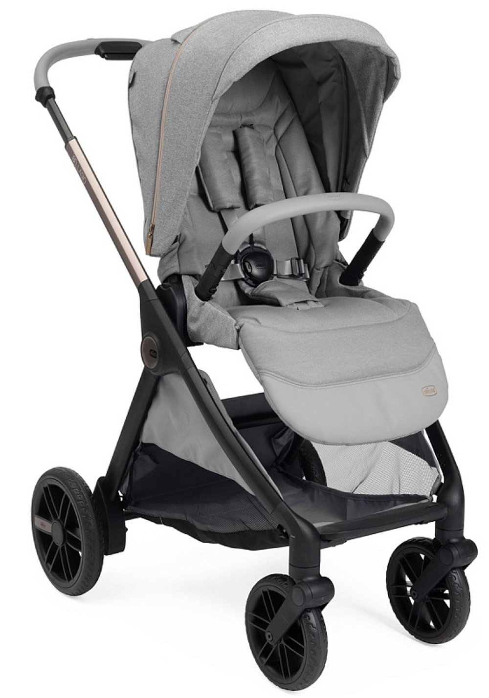 Коляска Chicco Bellagio 3 в 1 с автокреслом Kory Essential I-size Lunar Rock