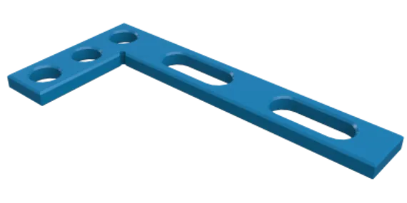 Угол плоский горизонтальный PLUS 320×150