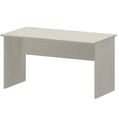 Стол с кабель каналом слева А-003.К.ЛВ Ясень шимо 1400x730x760 Арго