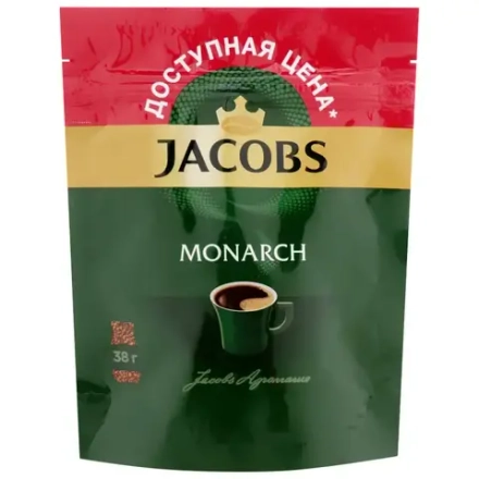 Кофе сублимированный Jacobs Monarch 38г