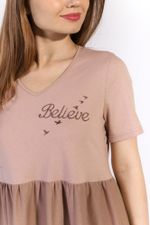 Платье Эксклюзив Виотекс БЕЖЕВЫЙ